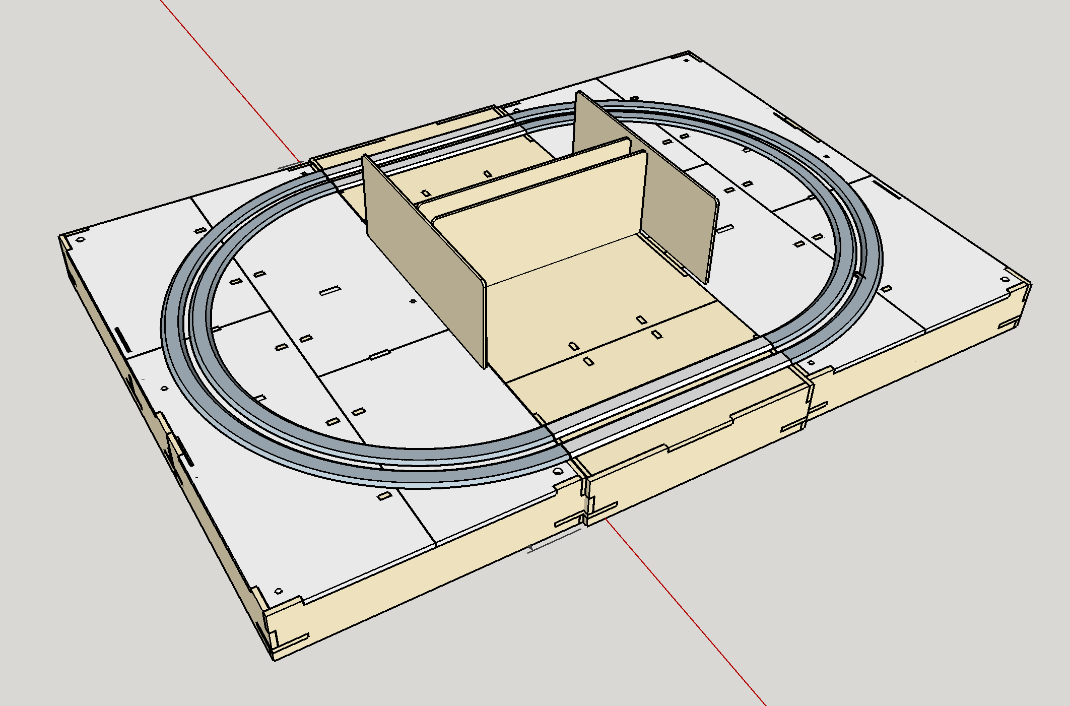 Track Edge Module T-TRAK Modules – Precision Model Railroad
