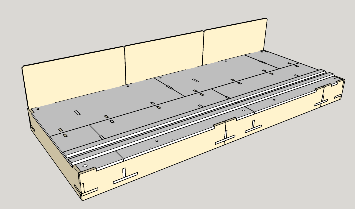 Trak Single Module T-TRAK Modules – Precision Model Railroad